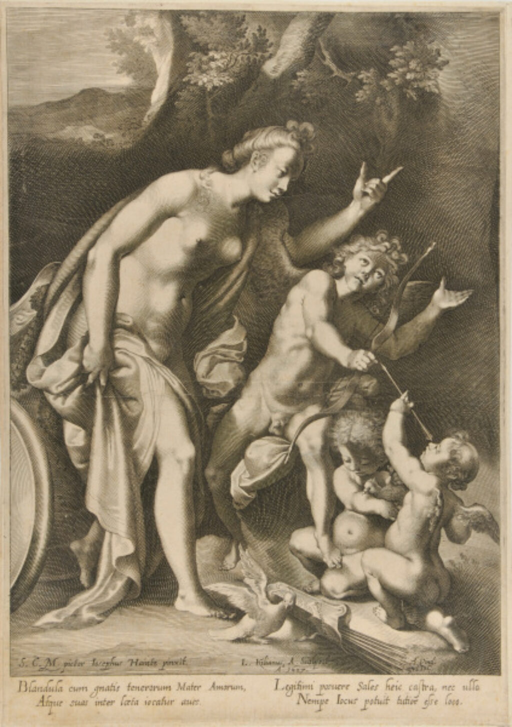 Venus and Cupid