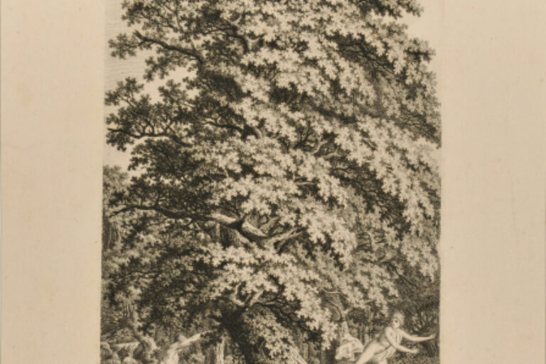 ARCADIAN LANDSCAPE WITH A YOUTH CHASING A NYMPH