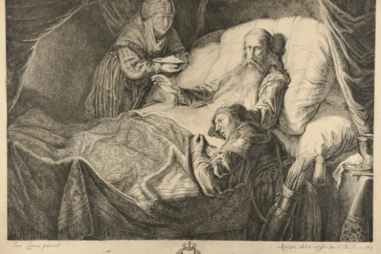 ISAAC GIVING HIS BLESSING