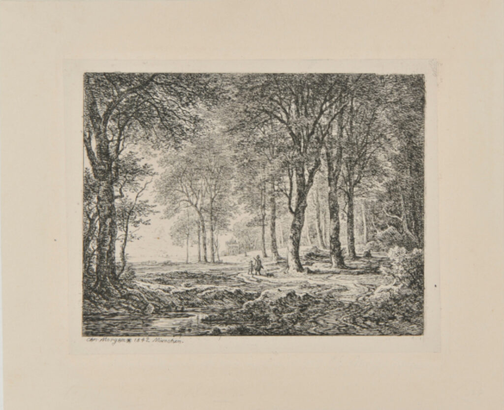 Hunter at the Edge of the Forest