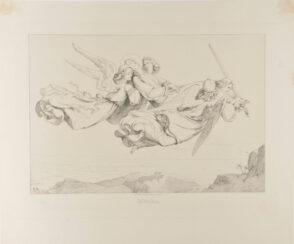 The Body of Saint Catherine Transported by Angels to Mount Sinai