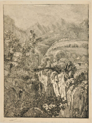 Plate from “Sammlung Radirter Blaetter von Nathe” (Leizpig: Rostische Kunsthandlung, 1808)