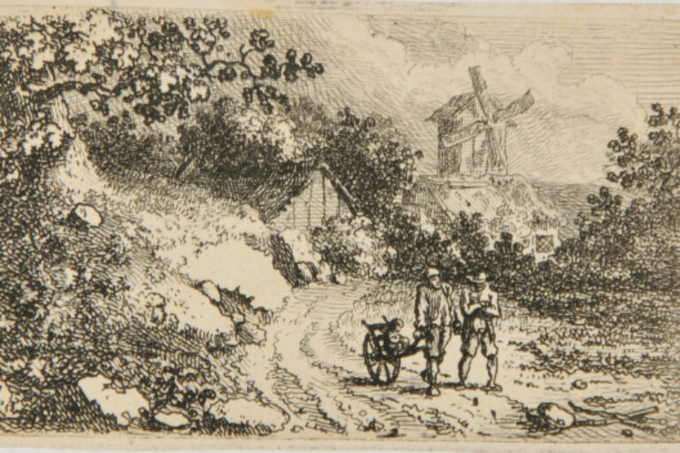 LANDSCAPE WITH WINDMILL