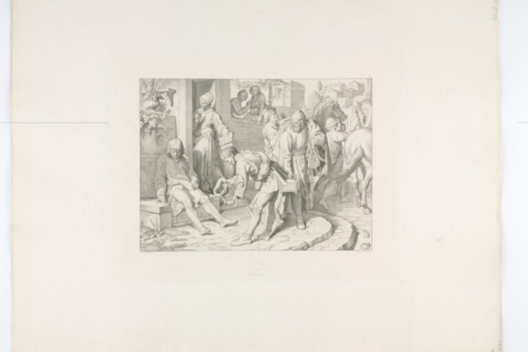 THE PRODIGAL SON IS CAST OUT BY HIS COMPANIONS, AFTER DISSIPATING HIS FORTUNE