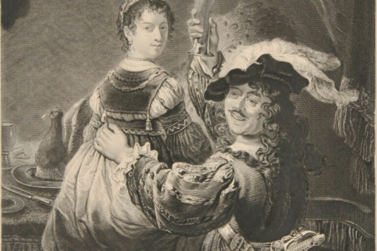 REMBRANDT AND SASKIA AT BREAKFAST