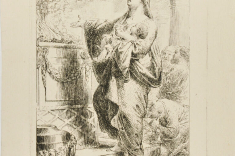 VIRGIN AND CHILD INTERCEDING FOR THE PEOPLE