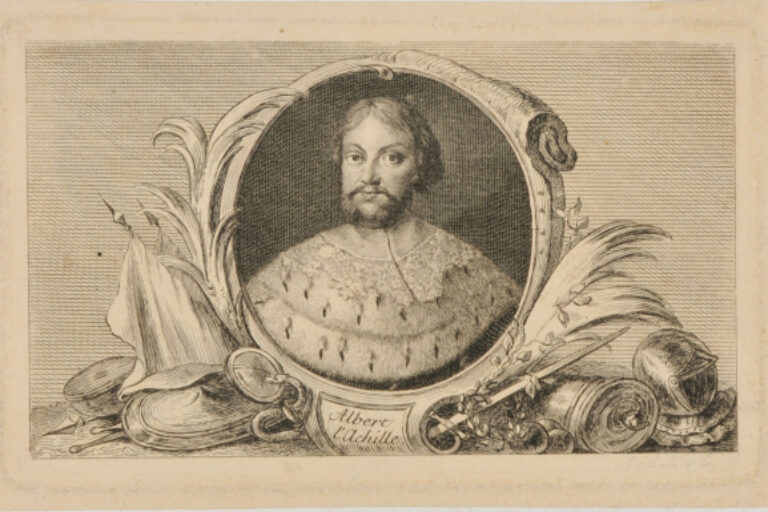 OPENING VIGNETTE FOR THE LIFE OF THE ELECTOR (CALLED "ACHILLES") OF BRANDENBURG