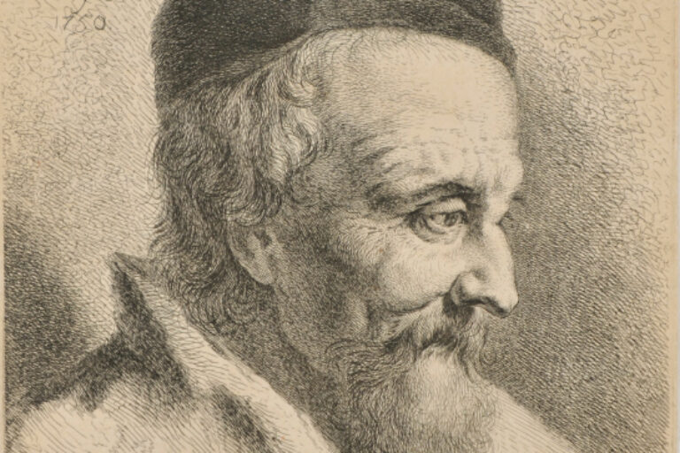 THE OLD MAN WITH THE BLACK CAP