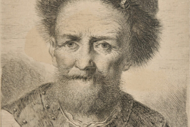 BUST OF AN OLD SOLDIER