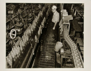 Stanley Running the Line at Showerings, Inc., Havre de Grace.