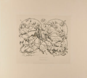 Don Quixote and the Flock of Sheep