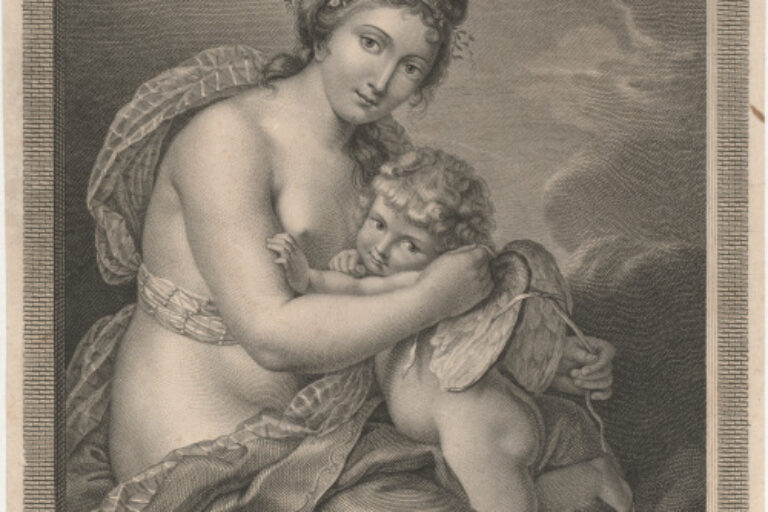 VENUS BINDING CUPID'S WINGS