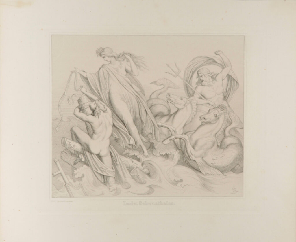 Odysseus Protected by Leukothea