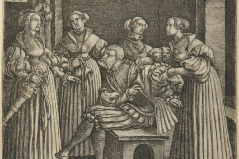 THE PRODIGAL SON DEPRIVED OF HIS POSSESSIONS BY WOMEN