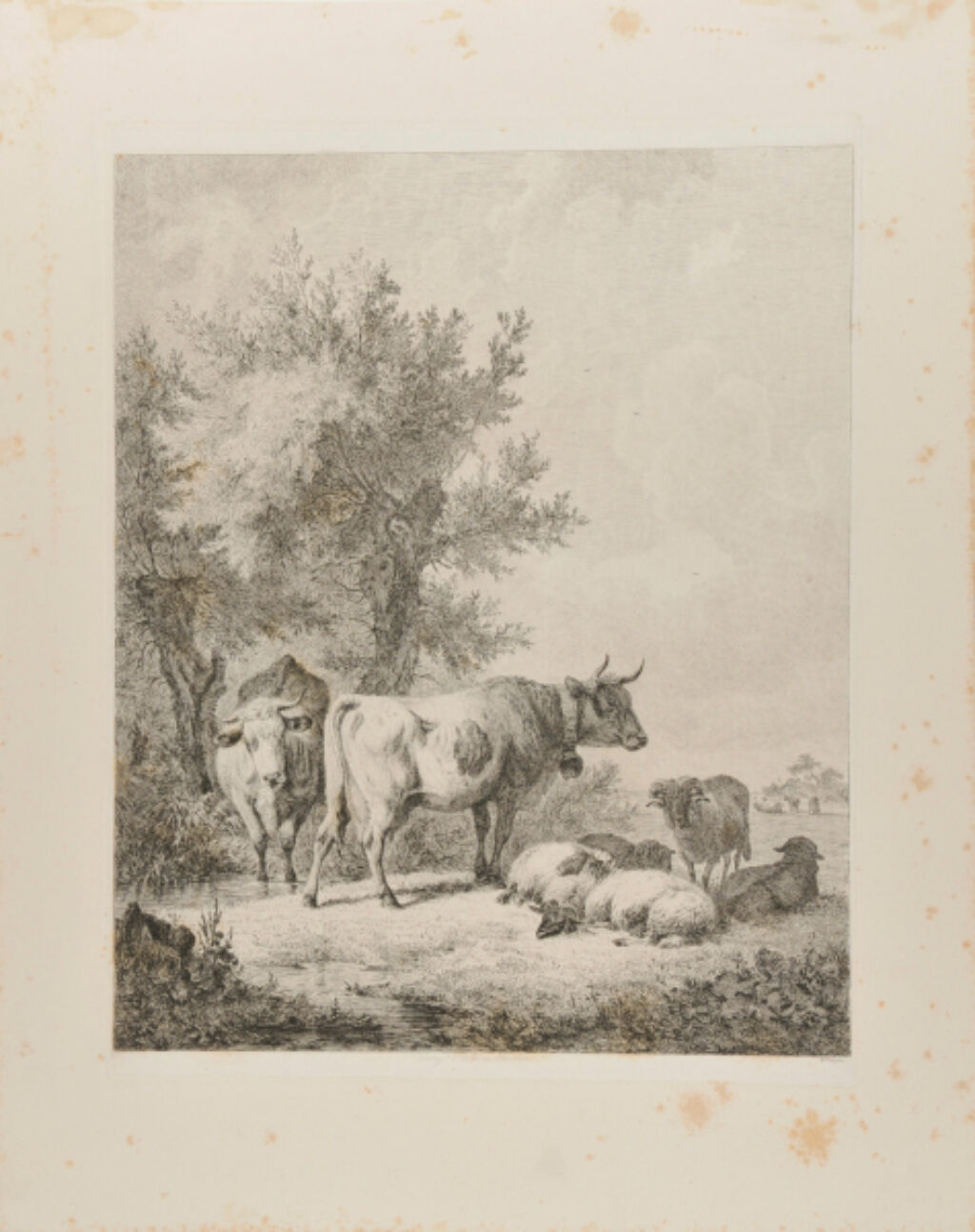 Landscape with Cows and Sheep