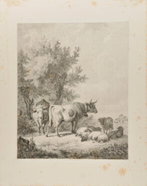 Landscape with Cows and Sheep