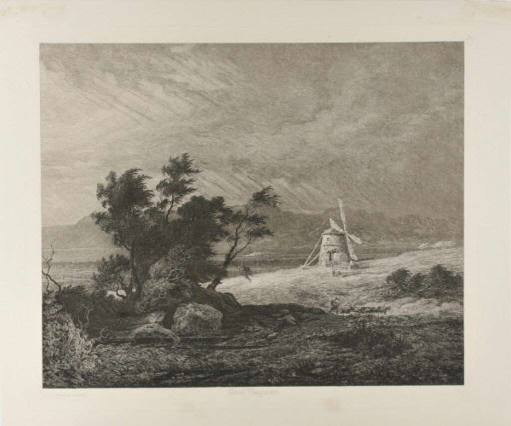 The Windmill – Landscape with Rainstorm