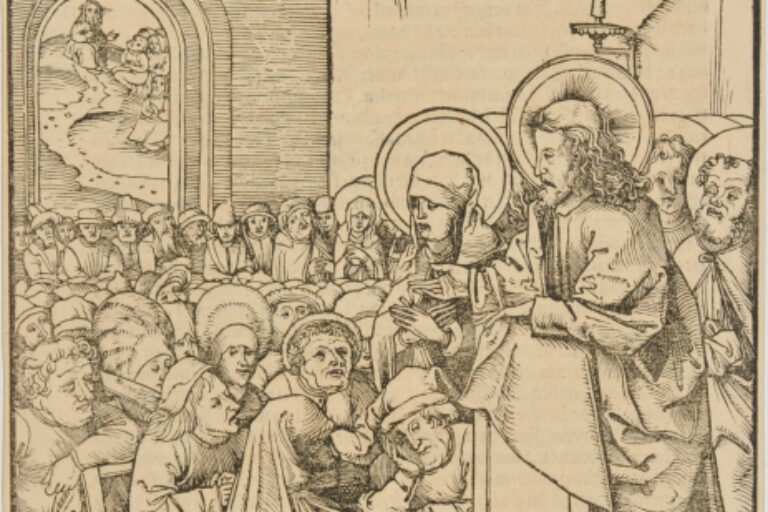 CHRIST PREACHING