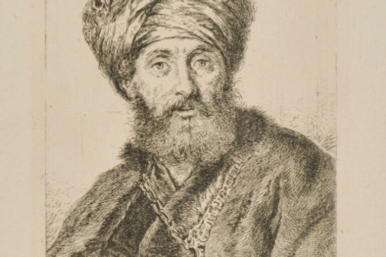 BEARDED MAN WEARING A TURBAN