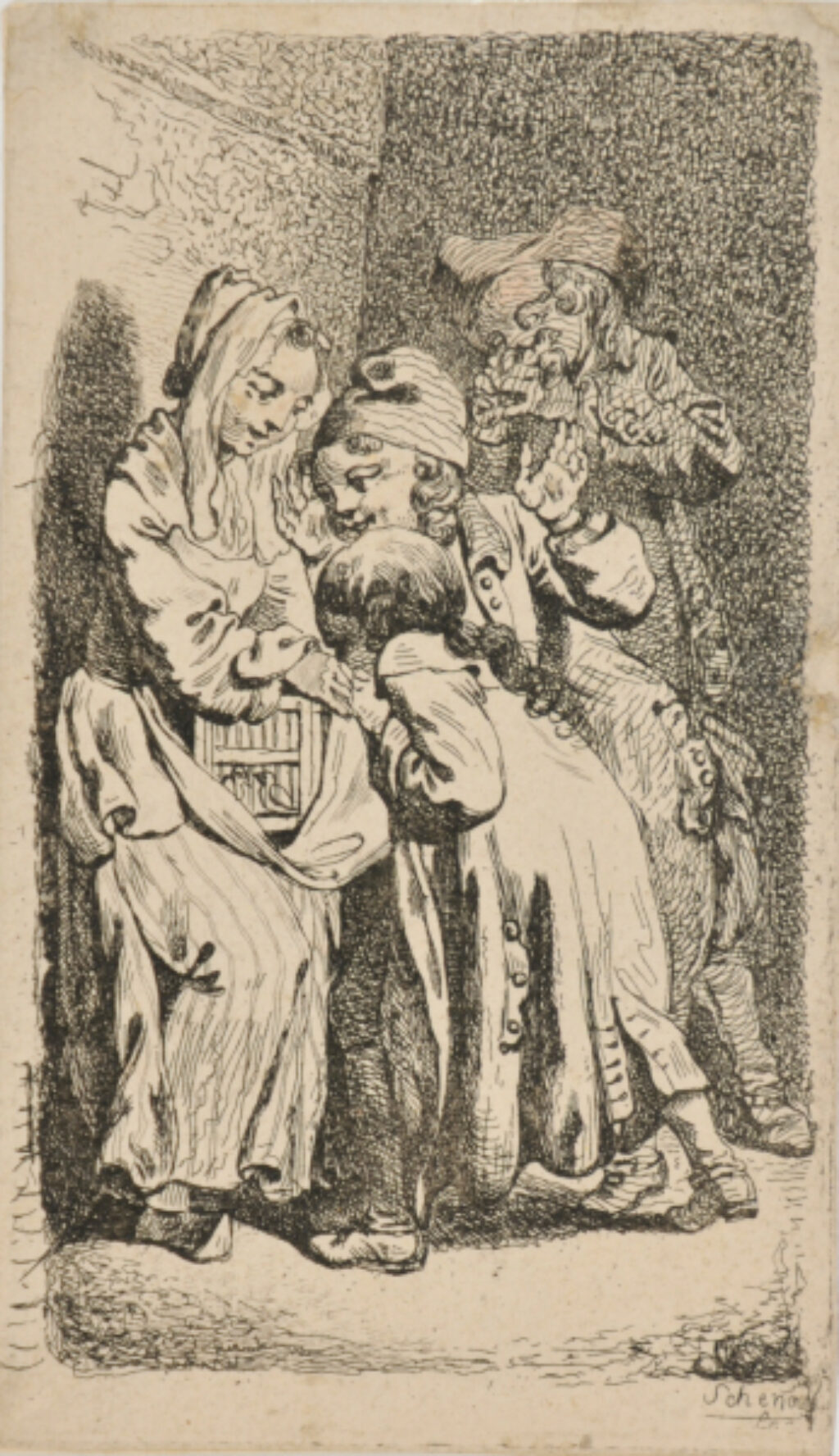 The Girl with the Bird Cage