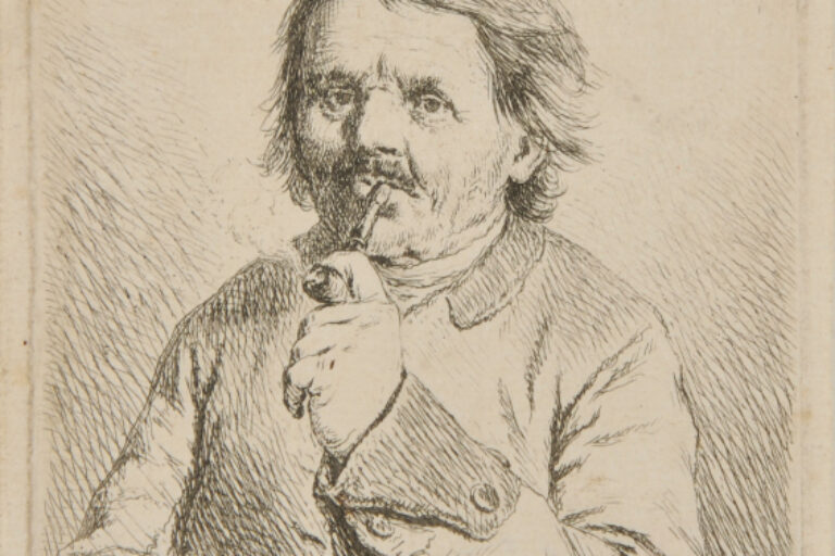 BUST OF A MAN SMOKING (LE FUMEUR)
