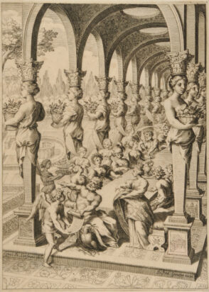 Jupiter and the Olympian Gods Banquetting