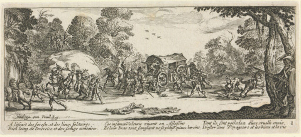 Plate 8 from the series “The Miseries of War”