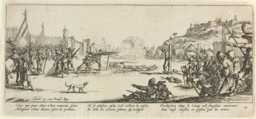 Plate 12 from the series “The Miseries of War”