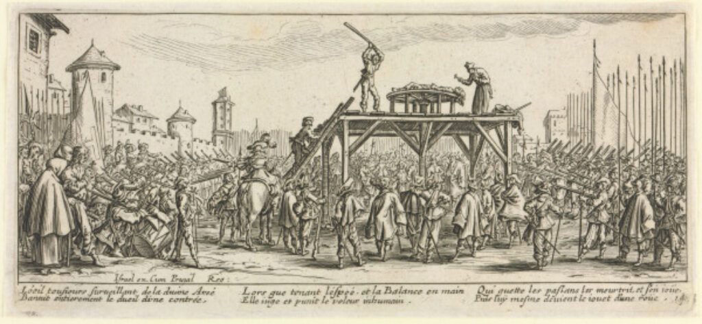 Plate 14 from the series “The Miseries of War”