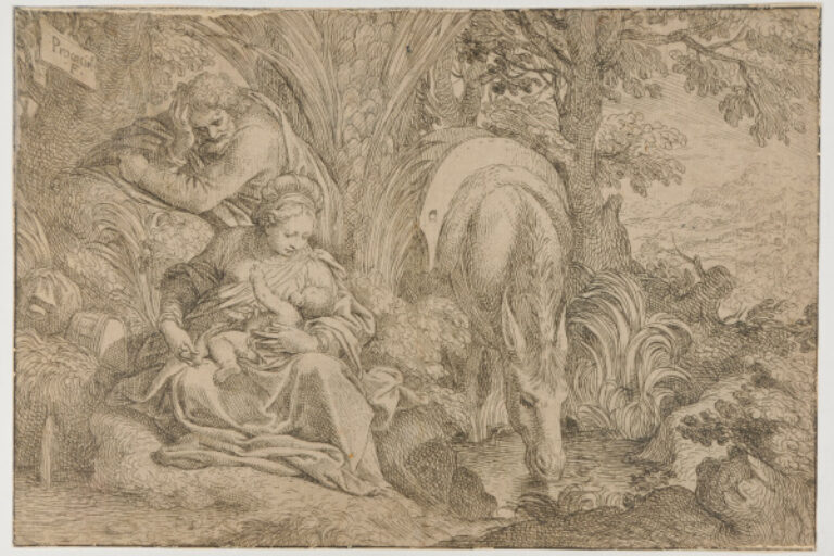REST ON THE FLIGHT INTO EGYPT