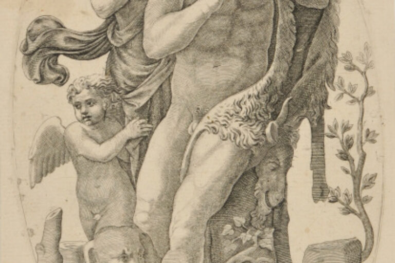 FAWN, NYMPH AND CUPID