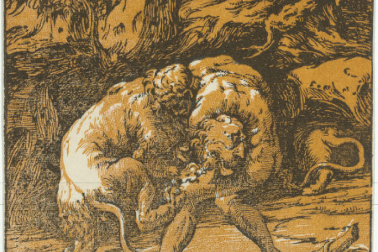 HERCULES STRANGLING THE NEMEAN LION