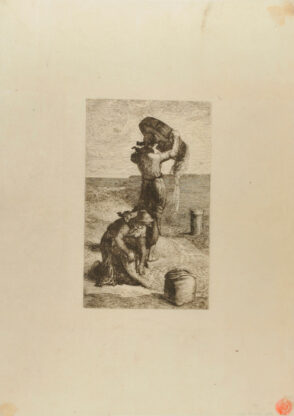 Women of Cancale Winnowing