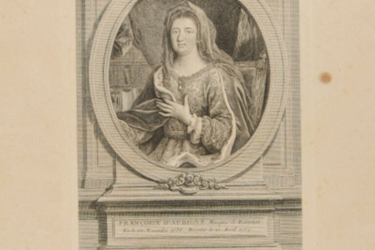 FRANÇOISE D'AUBIGNÉ MARQUISE DE MAINTENON