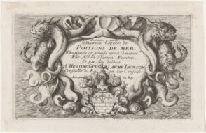 Title Plate from the series “Several Salt Water Fish Species, Part I”