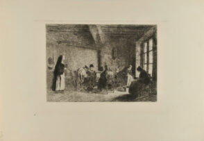 Sitting Room for Old People at the Salpétrière, Paris