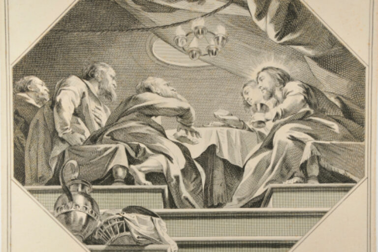 CHRIST CELEBRATING THE PASSOVER WITH HIS APOSTLES