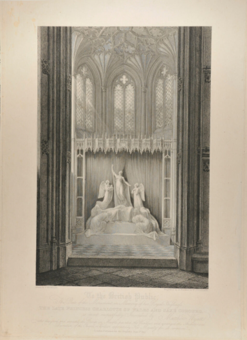 The Monument in Memory of Princess Charlotte of Wales and Saxe Coburg