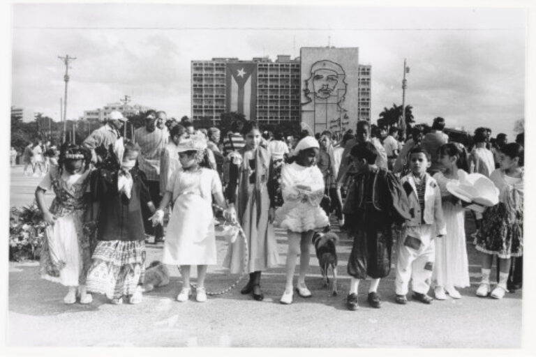 CHILDREN DRESSED FOR PARADE
