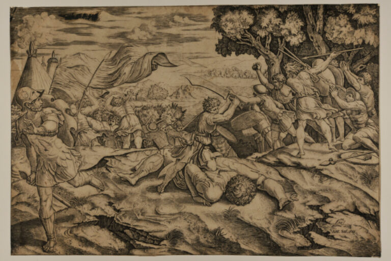 DAVID BEHEADING GOLIATH