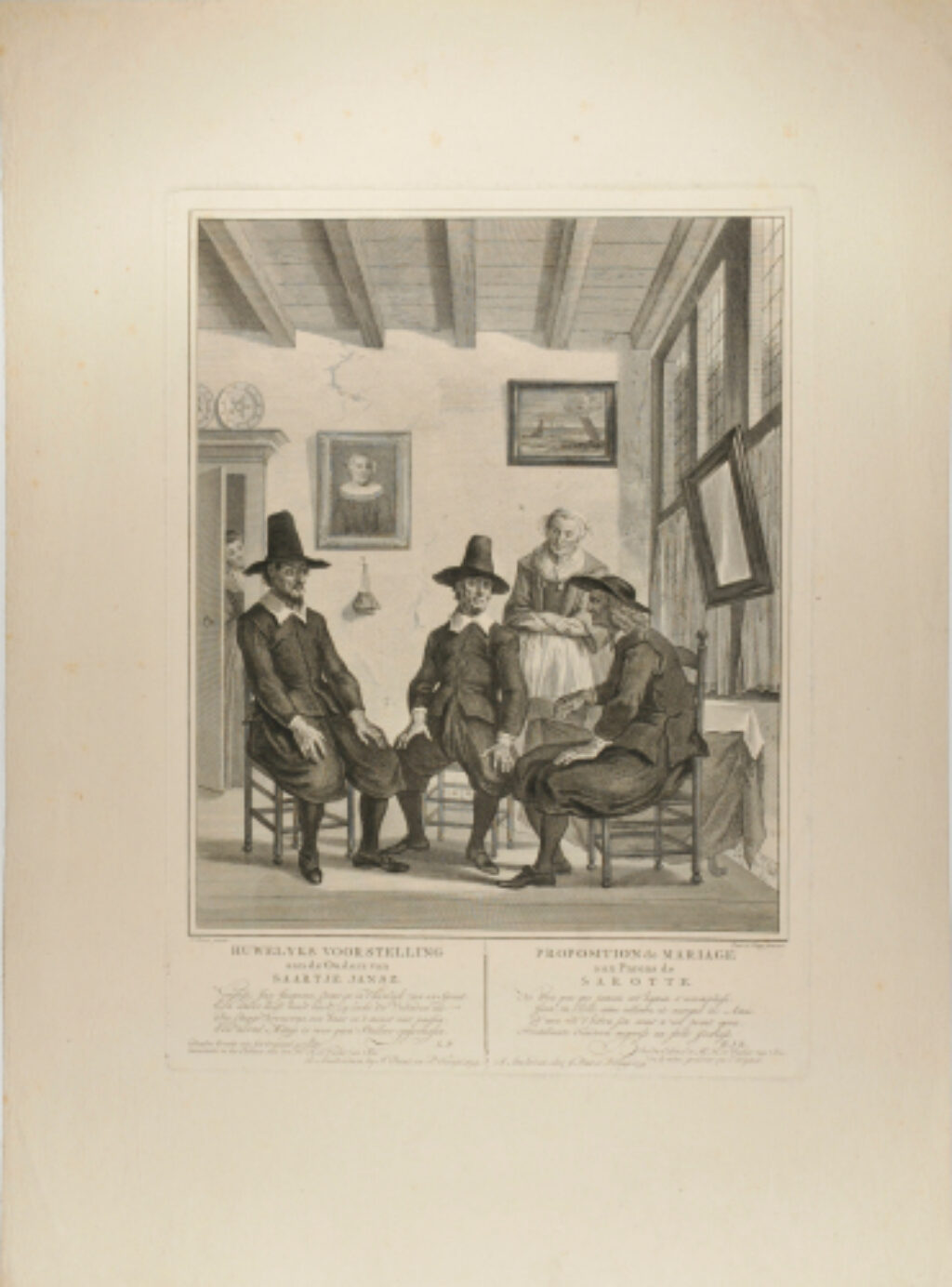 Proposition de Mariage aux Parens de Sarotte