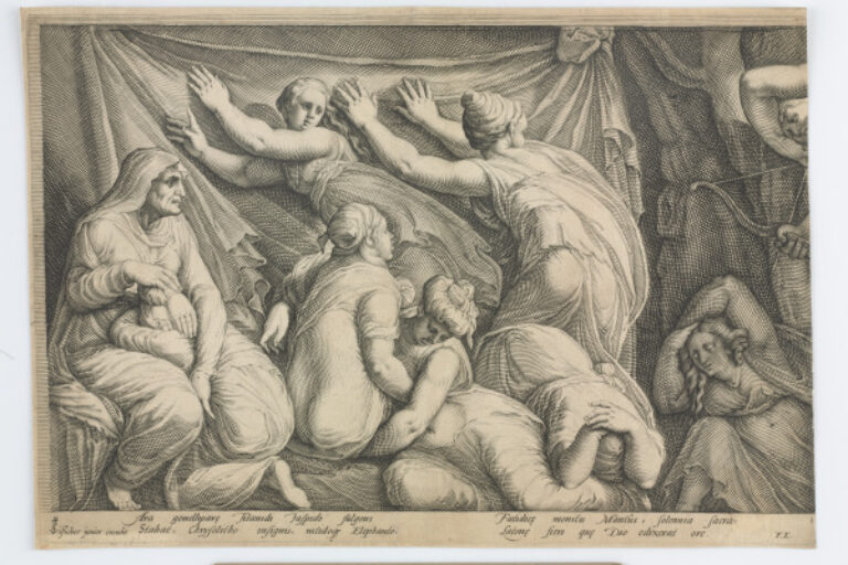 PLATE 1 FROM THE SERIES "THE STORY OF NIOBE"
