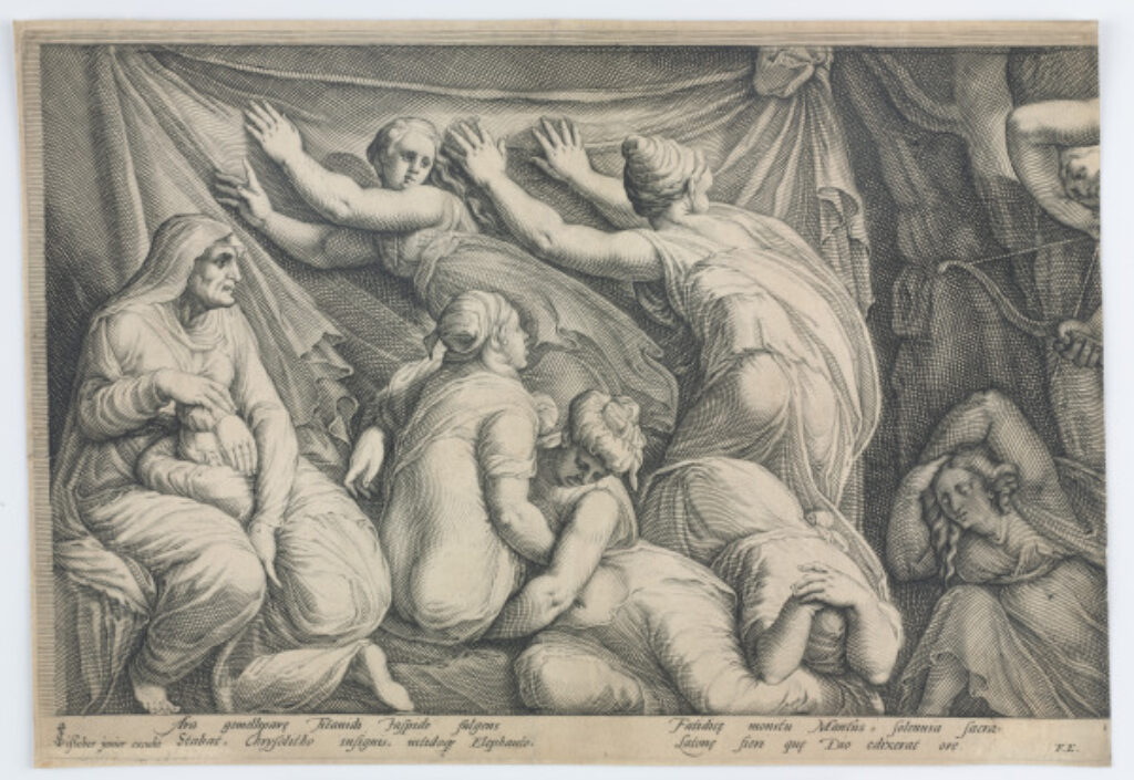 Plate 1 from the series “The Story of Niobe” - Image 2
