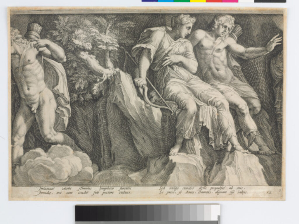 Plate 3 from the series “The Story of Niobe” - Image 1