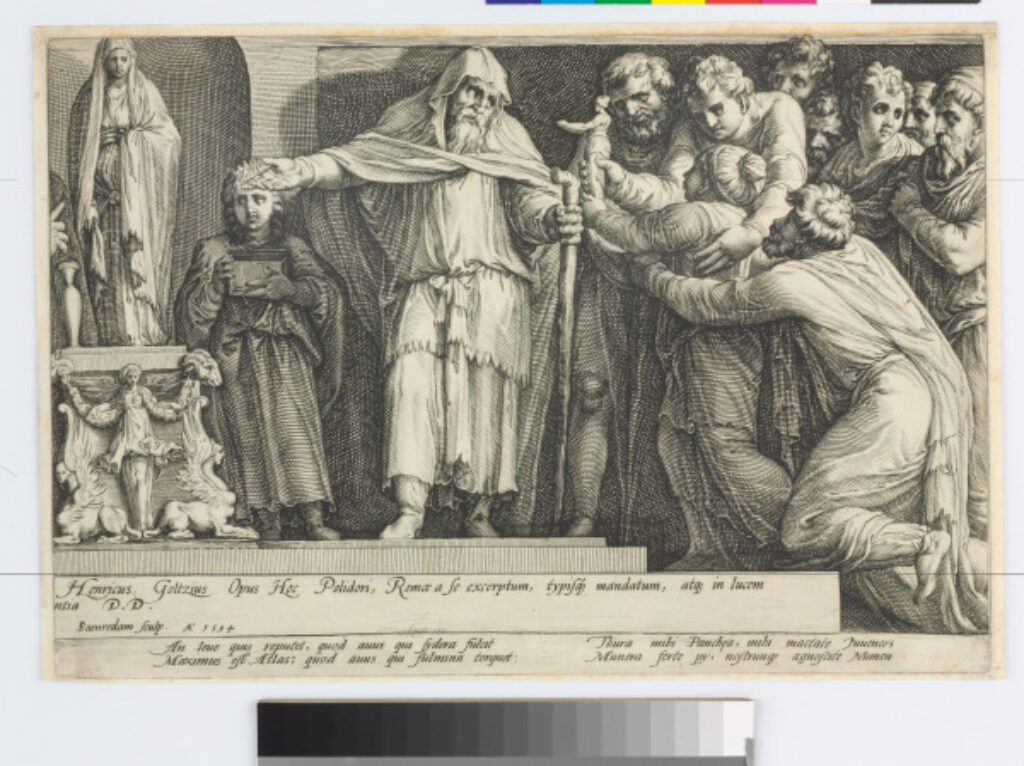 Plate 5 from the series “The Story of Niobe” - Image 1