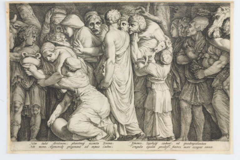 PLATE 7 FROM THE SERIES "THE STORY OF NIOBE"