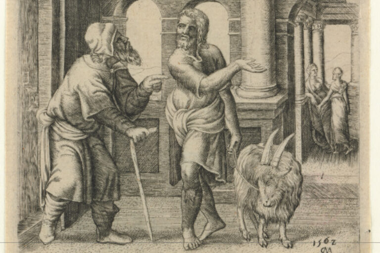 SAMSON VISITS HIS WIFE WITH A GOAT