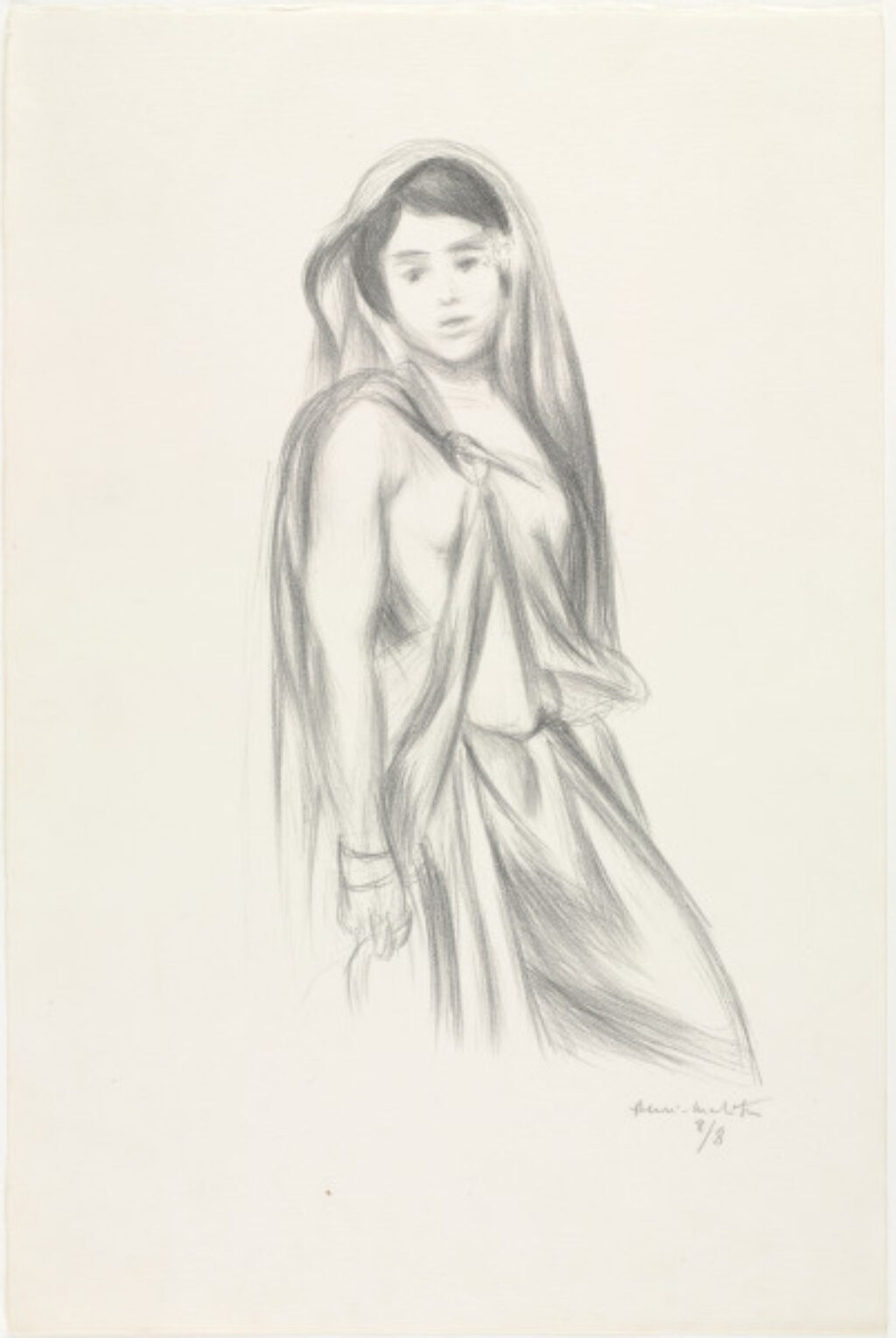 Algerian Woman, Draped