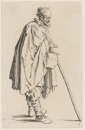 The Beggar with the Pitcher and Staff