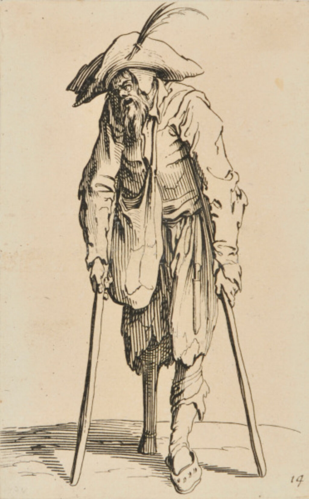 The Beggar with the Wooden Leg - Image 2
